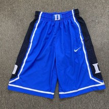 Nike Duke Blue Devil Basketball Shorts Small NCAA Kyrie Tatum Zion Laettner - £20.50 GBP