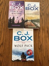 Force of Nature [A Joe Pickett Novel] by Box, C. J. Paperback’s &amp; 2 Other Books - £8.55 GBP