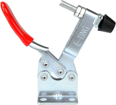 Hand Tool 201B Toggle Clamp 198Lbs Antislip Red Horizontal Clamp 201-B Quick Rel - $22.95