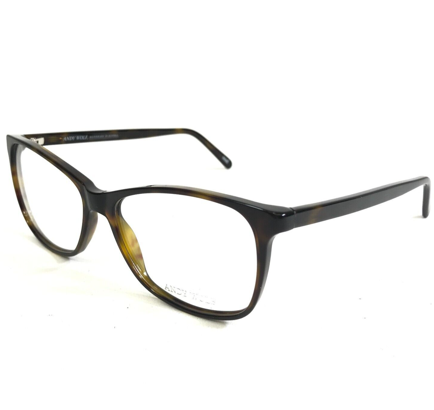 Andy Wolf Brille Rahmen 5072 col.b Brown Schildplatt Cat Eye Voll Rim 55... - $197.98