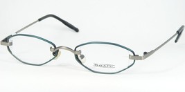 Vintage Ogami Aki 05 Teal /GREY Unique Rare Eyeglasses Glasses Frame 40-18-142mm - £53.43 GBP