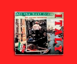 All the Best from Italy: 40 Italian Favorites by Various Artists (CD, Fe... - £4.87 GBP