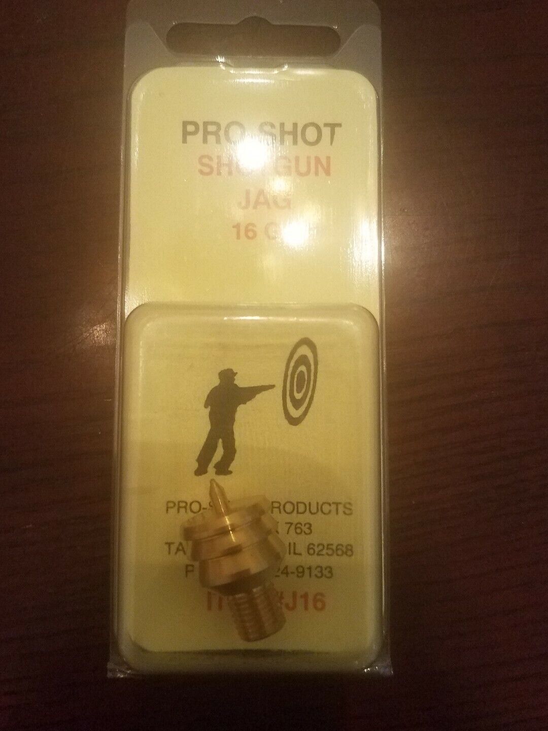 Pro-Shot Shtgn. Bore Cleaning Jag 16 Gauge 5/16 x 27 Thread Brass   # J1... - $39.48