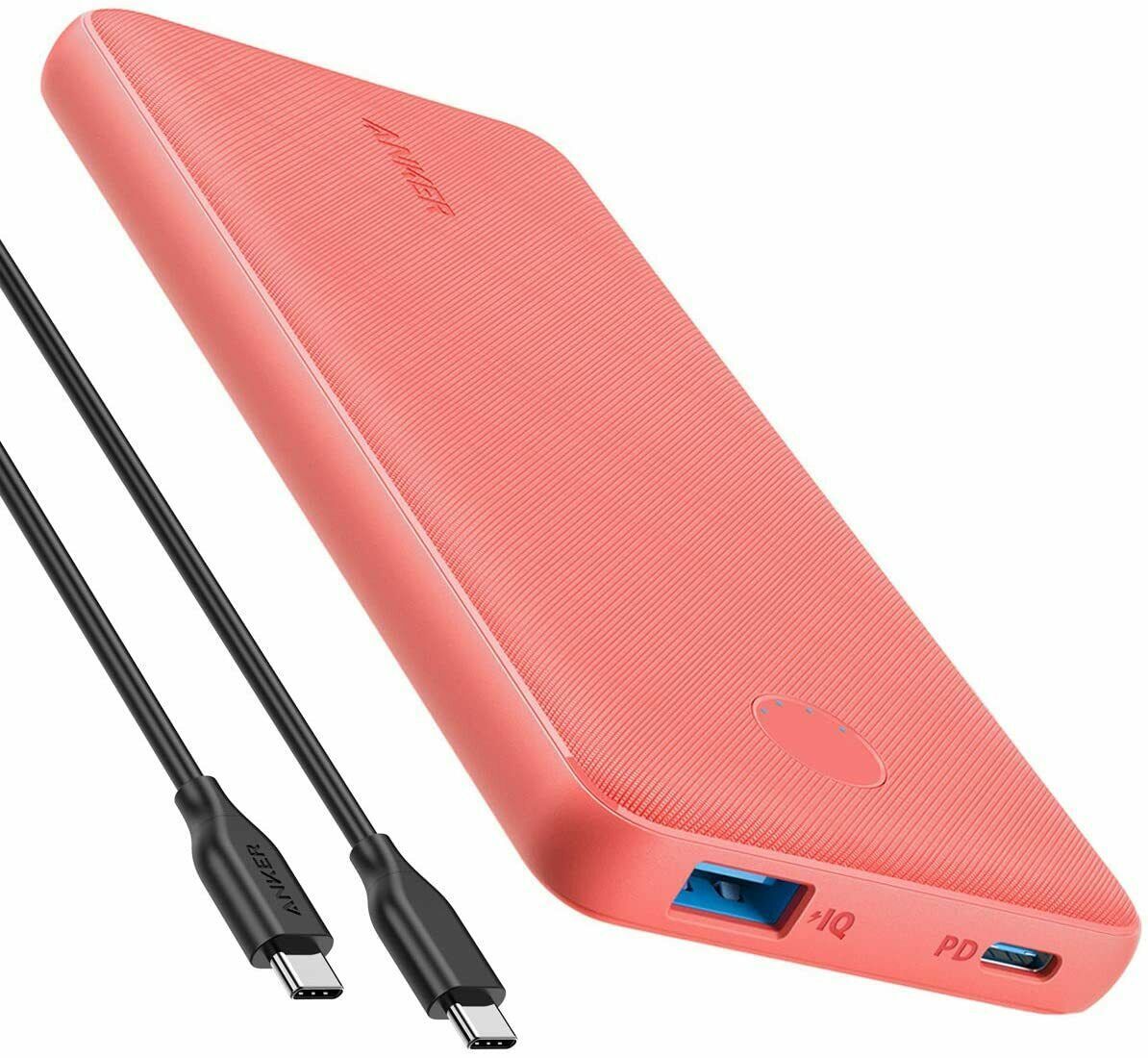 Anker PowerCore Slim 10000 PD 10000mAh Portable Charger USB-C Power Delivery 18W - £33.01 GBP - £39.30 GBP