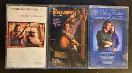 The Bellamy Brothers Lot Of 3 Cassettes Music Rebels With A Clue Greatest Hits - £6.13 GBP