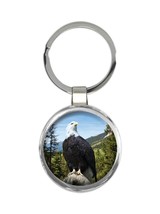 Bald Eagle : Gift Keychain USA American Patriotic 4th July Bird Animal - £6.38 GBP
