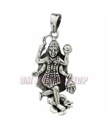 Maa Kali Pendant in Pure Sterling Silver Hindu Goddess Idol Locket ( PAC... - £106.51 GBP