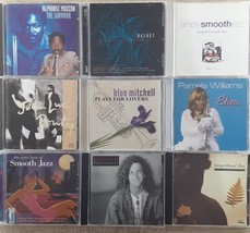 Smooth &amp; Soft Jazz CD Lot of 9 Alphonse Mouzon The Survivor Velvet Moods Ii The - £13.96 GBP