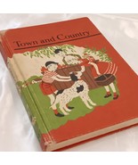 Vintage 1959 Sheldon Basic Reading Series &quot;Town and Country&quot; 2.2 Grade L... - £6.23 GBP