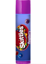 Lip Smacker Skittles RASPBERRY Candy Lip Balm Lip Gloss Chap Stick Baby Lips - $3.25