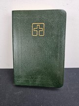 Lutheran Book of Worship Hymnal -Green Leather Bound 1978 Pocket Edition - £15.62 GBP