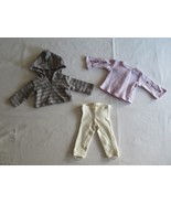American Girl of Today Urban Outfit 2000 Gray Striped Hoodie Top Riding ... - $266.21 MXN