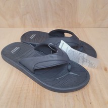 Amazon Essentials Men&#39;s Flip Flop Sz 10 Sandal Black - £13.04 GBP