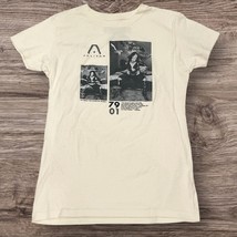 RARE Women AALIYAH Light Yellow T-Shirt Sz Medium M Ripple Junction Tee - $7.91
