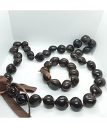 Kukui Nut Lei / Necklace(Approximately 28&quot;)  &amp;  Bracelet(Approximately  ... - €11,98 EUR