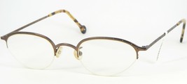 L.A. Eyeworks Rim Ray 414 Brown Eyeglasses Frame Lae Los Angeles 46-16-143mm - £123.83 GBP