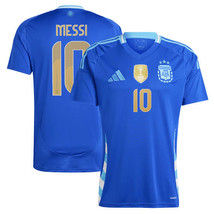 ARGENTINA AWAY JERSEY 2024/25 LIONEL MSSI 10 PRINT/FREE SHIPPING - $78.00