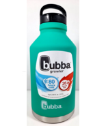 Bubba Growler 64 Oz. Wide Mouth Water Bottle Double Wall Stainless Insul... - £14.34 GBP