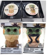 Star Wars Mandalorian Yoda The Child Grogu Goblet-Chalice-Mug Hard Candy... - $243.98 MXN