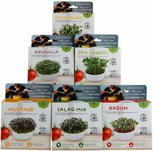Mini Microgreens Growing Kit - Arugula - Grow Your Own Organic Gourmet M... - $143.45 MXN+