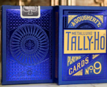 Tally Ho Blue (Circle) MetalLuxe Playing Cards by US Playing Cards  - $14.84