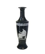 Vintage Jim Beam Whiskey Liquor Bottle Decanter Greek Roman Design 12&quot; Tall - $18.69