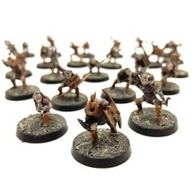 Moria Goblins 24 Painted Miniatures Bandit Raider Warriors Middle-Earth - £144.49 GBP