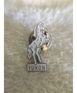 Whitehorse, Yukon Territory Canada Enamel &amp; Silver Tone Metal Lapel Pin - $14.24