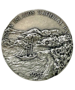 1972 Virgin Islands National Park .999 Silver Medal Coin Rare Medallic Art - €95,21 EUR