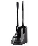 Home Plastic  Bowl Brush  Plunger Combo Set Kit with Holder Caddy - $504.82 MXN