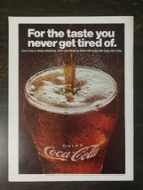 Vintage 1967 Coca-Cola Coke Full Page Original Color Ad - 422 - £5.20 GBP