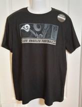 Los Angeles Rams Majestic Reflective T-Shirt Large - $22.43