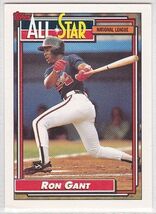 An item in the Sports Mem, Cards & Fan Shop category: M) 1992 Topps Baseball Trading Card - Ron Gant #391