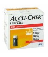 Accu-Chek FastClix Lancets (200+4) x 4 Boxes - $64.15