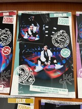 Hyunjin Stray Kids Official Sticker Album &#39;KARMA&#39; Kpop Accordian - $2.99
