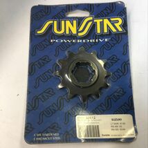 Sunstar 32812 Powerdrive Countershaft Front Sprocket 12T Suzuki  - $11.45