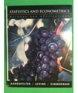STATISTICS AND ECONOMETRICS by ORLEY ASHENFELTER - HARDCOVER - FIRST EDI... - $27.37 CAD