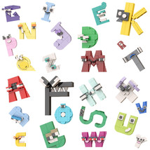 BuildMoc 26 Letters of the English Alphabet Model Building Toys Sets &amp; Packs - £7.01 GBP