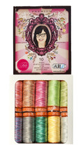 Tula Pink Premium Collection 10 Small Spools 50wt Cotton - £55.11 GBP
