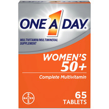 One A Day Women's 50+ Multivitamin 65 Tablets Exp 06/2025 - $15.83