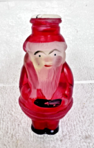 World Christmas Ornament Santa Glass Light Cover Hand Painted Sticker 2 ... - $12.38