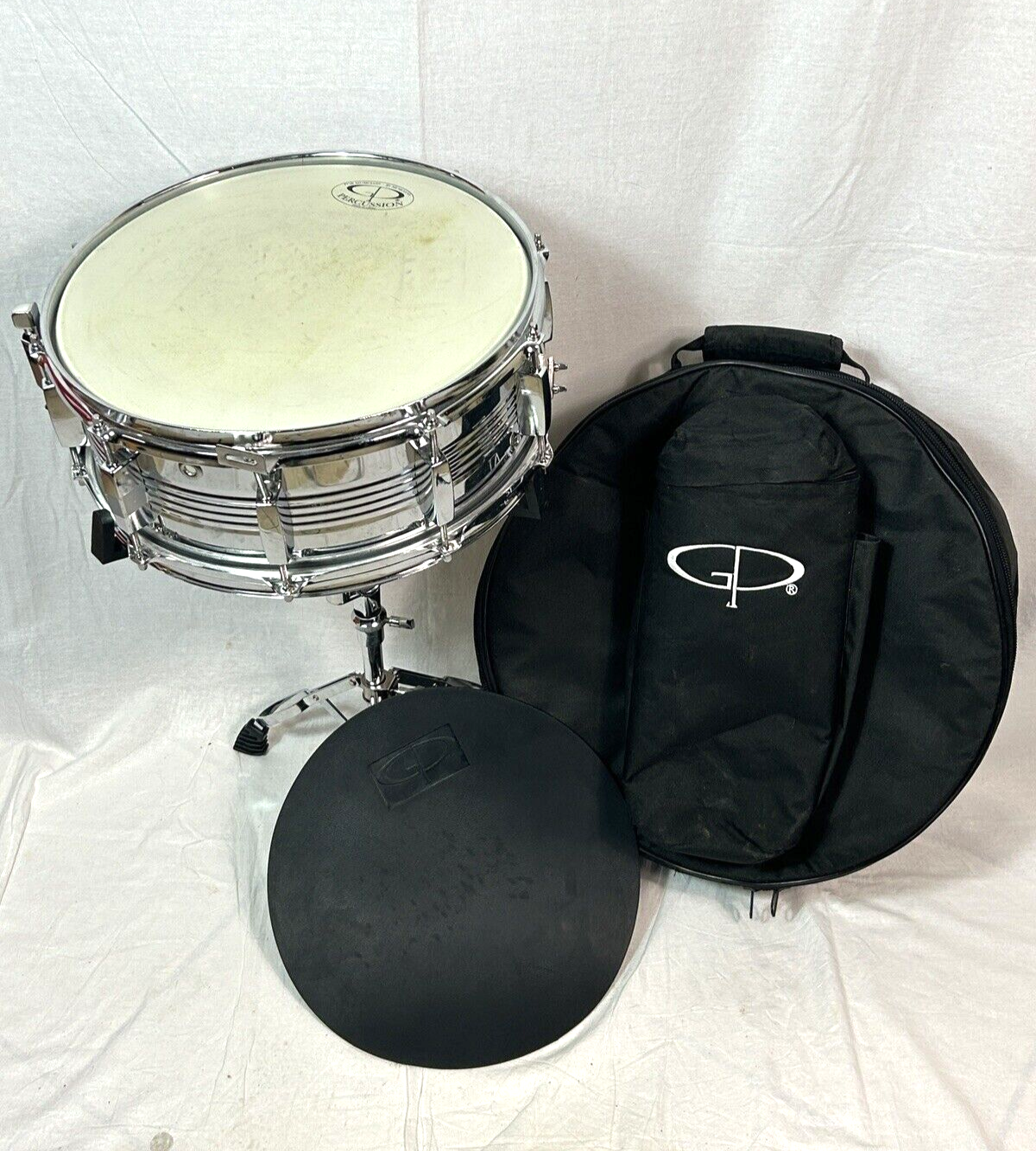 GP Percussion SK22 Student Snare Drum Kit with Snare Drum, Case &amp; Stand ... - $84.15