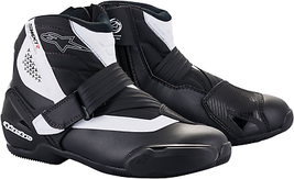 ALPINESTARS SMX-1 R v2 Boots - Black/White - US 10.5 / EU 45 2224521-12-45 - $189.95