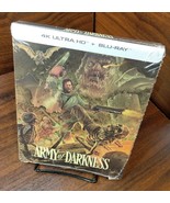 Army Of Darkness Steelbook (4K+Blu-ray)-NEW-Free Box Shipping with Tracking - £45.69 GBP