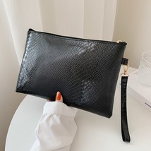 Velope bag girls soft pu leather handbags women party clutch female serpentine wristlet thumb200
