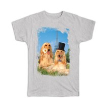 Afghan Hound : Gift T-Shirt Pet Animal Puppy Dog Afghanhound Paris Eiffel Tower - £14.15 GBP