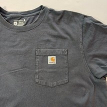 Carhartt K87 BLS Loose Fit Men's Blue Cotton Short Sleeve Crewneck T-Shirt Sz XL image 4