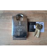 ANCHOR LÅS 850-5 S27 IP68 High Security Padlock With Dormakaba Cylinder - $501.11