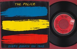 Police 45 RPM &amp; PS Every Breath You Take / Murder By Numbers - A&amp;M 2542 - £9.70 GBP