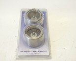2 NEW BEARING BUDDY GENUINE STAINLESS STEEL 1980SS TRAILER BEARING PROTE... - £19.27 GBP